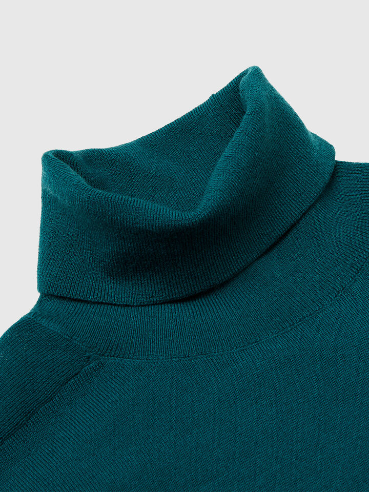 TURTLE NECK SWEATER Women image number 7